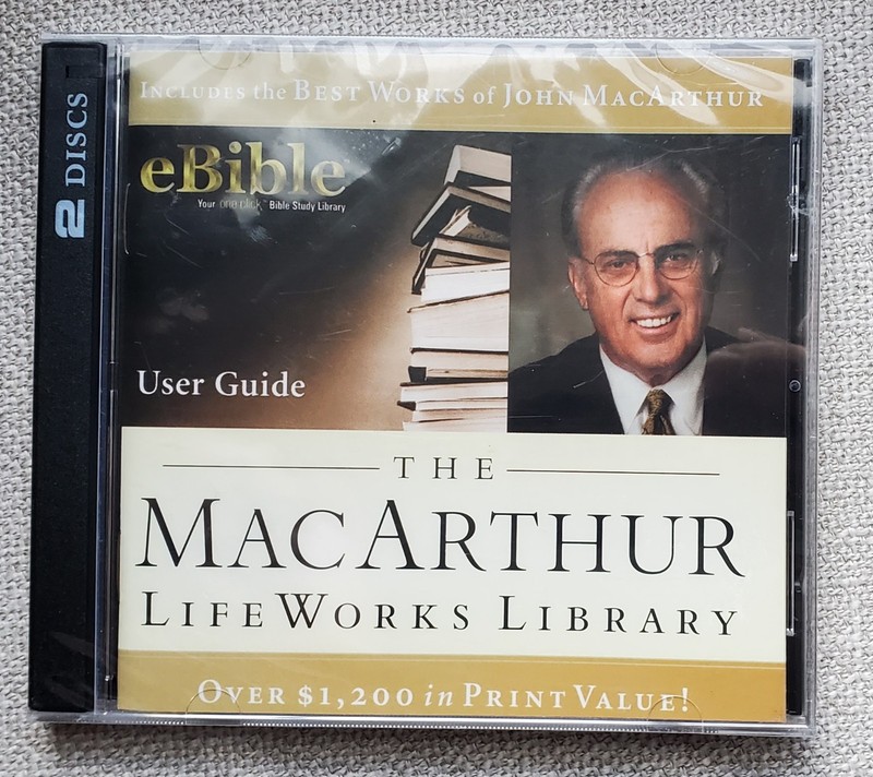 The Macarthur Lifeworks Library 2003 CD-ROM by John Macarthur / Thomas Nelson