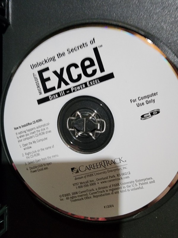Unlocking the Secrets of Microsoft Excel, 2006 CareerTrack gallery