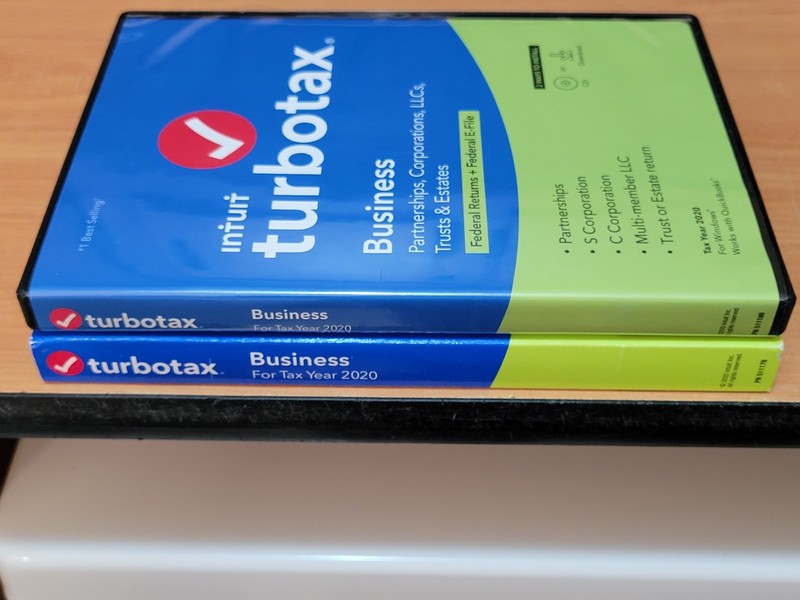 LOOK *New* 2020 TURBOTAX BUSINESS CD for CORPORATION ESTATE TRUST PARTNERSHIP gallery