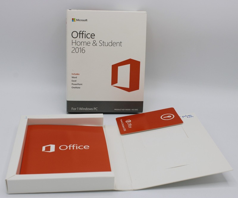 Microsoft Office Home & Student 2016 For 1 Windows PC with product key