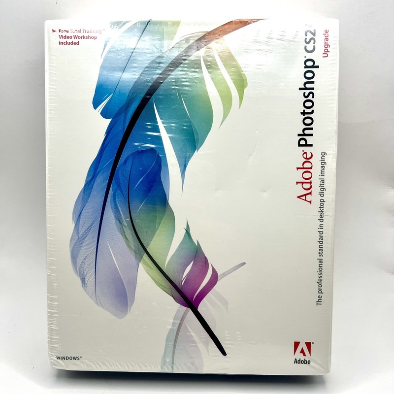 Adobe Photoshop CS2 for Windows Free Total Training Video User Guide Included