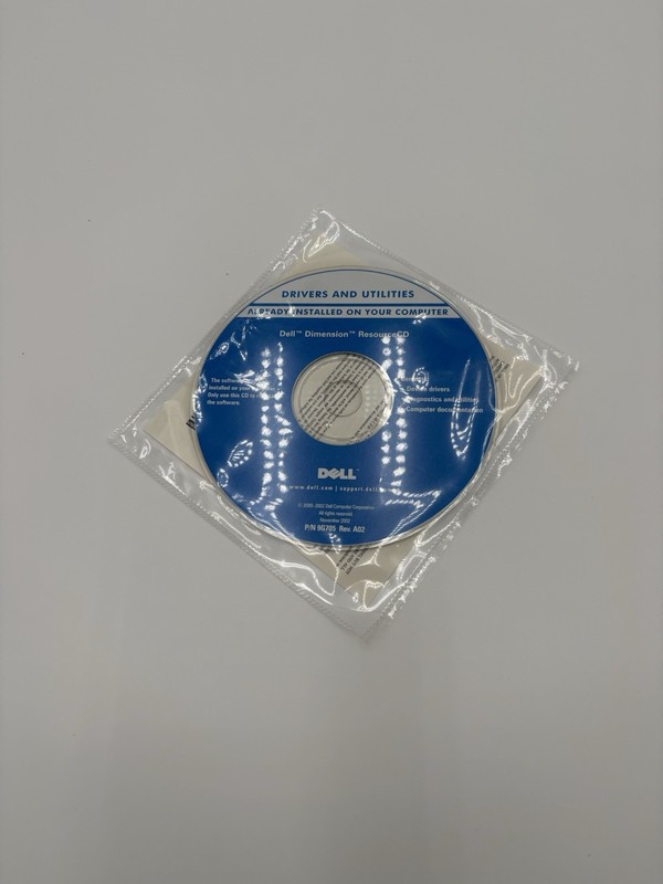 Dell Dimension Resource CD for Reinstalling Device Drivers, etc. P/N 9G705 gallery