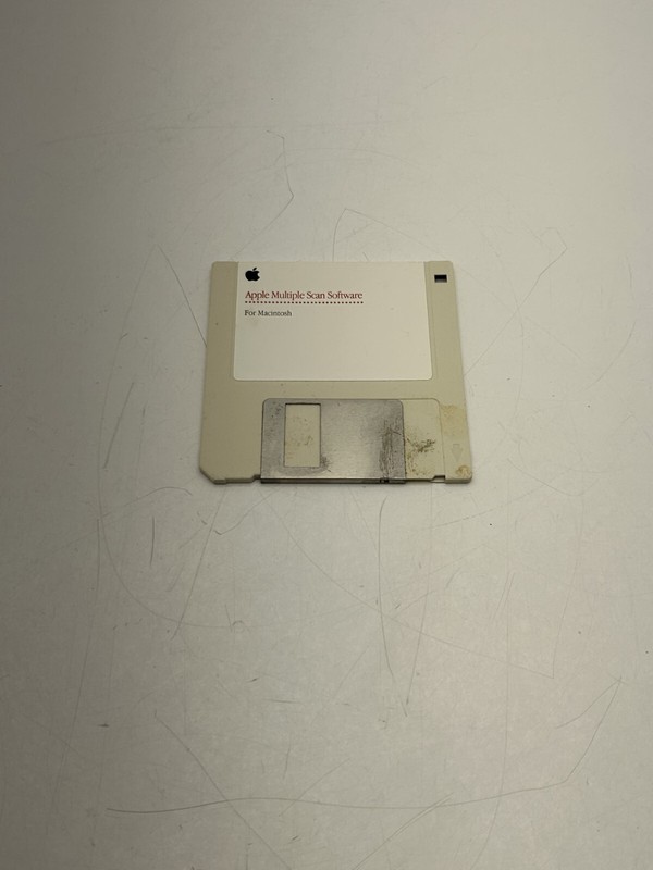 3.5″ Apple Multiple Scan Software For Macintosh V. 1.1 Disk by Apple 690-1429-A