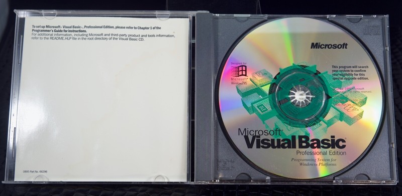 Microsoft Visual Basic Professional Edition 4.0 UPGRADE & CD Key Windows 95 gallery