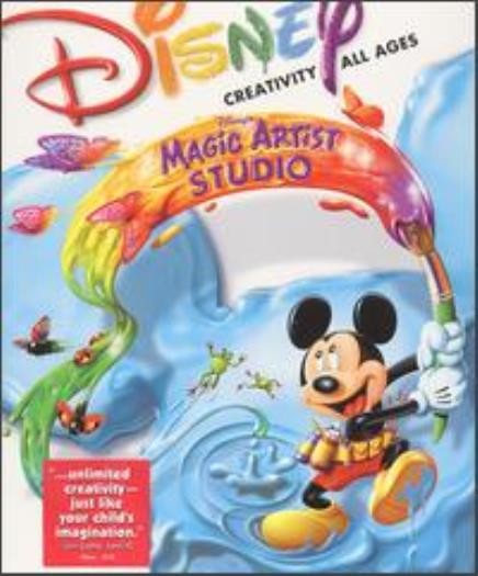 Disney’s Magic Artist Studio PC MAC CD learn to paint animate cartoon images +