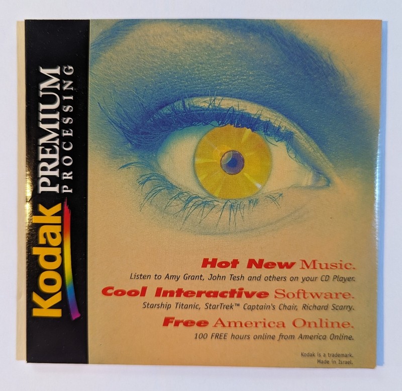 Kodak Premium Processing music, software CD-ROM DISC