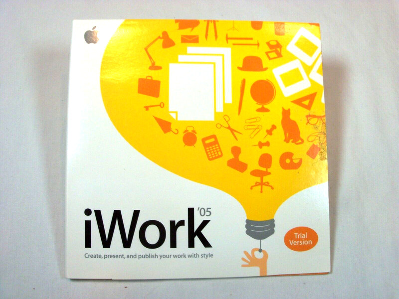Apple iWork ’05 Trial Version CD-ROM Package 603-7268-C