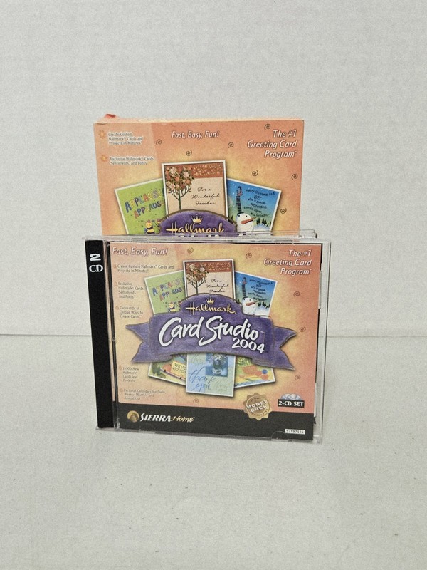 Hallmark Card Studio 2004 & 2007 For Windows 98/Me/2000/XP/Vista - Preowned gallery