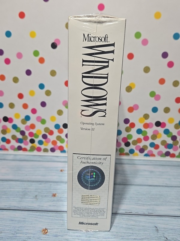 Microsoft Windows 3.1 Operating System with 3.5" Floppy Disks - Sealed NIP gallery
