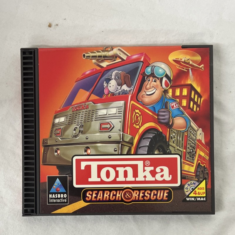 Hasbro Interactive Tonka Search & Rescue CD-ROM Windows Mac Arts & Culture