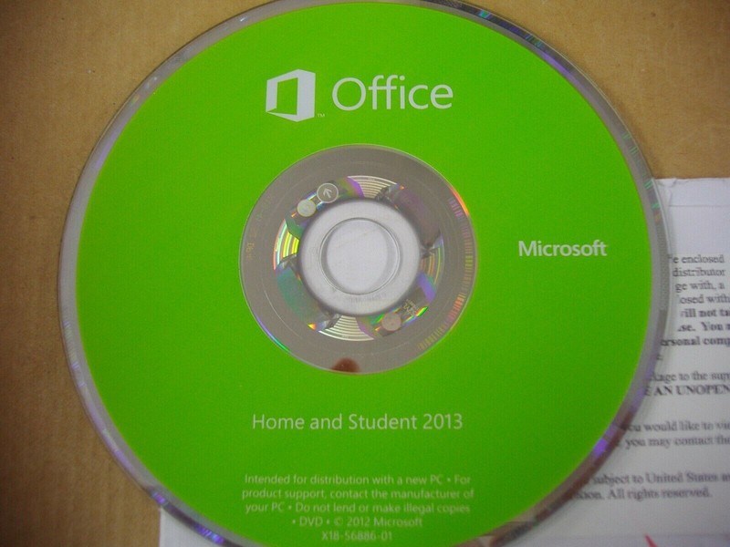 MS Microsoft Office 2013 Home and Business Full English Version DVD =NEW SEALED= gallery