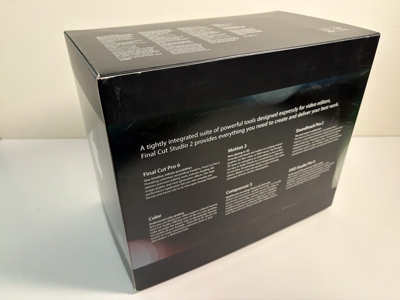 Apple Final Cut Studio 2 Academic Mac OS X Video Editing Software Serial Number gallery
