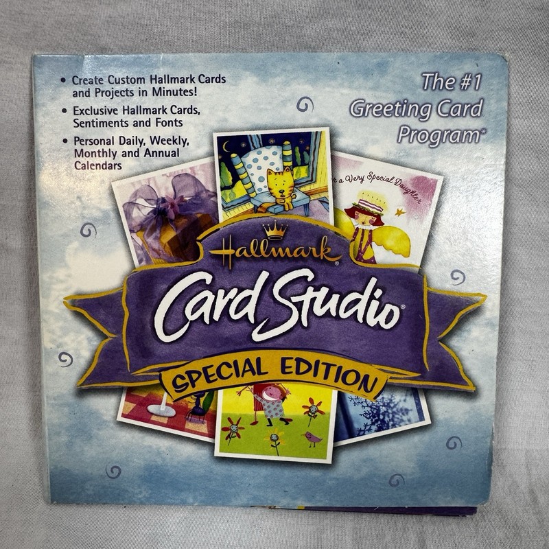 Hallmark Card Studio Special Edition CD-ROM Sierra Home Windows 98 ME 2000 XP