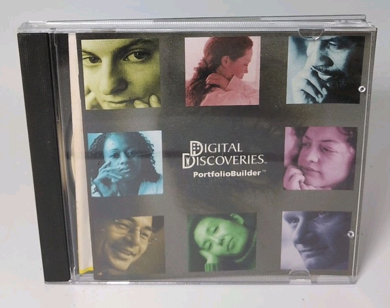 Digital Discoveries Portfolio Builder PC CD-ROM B518