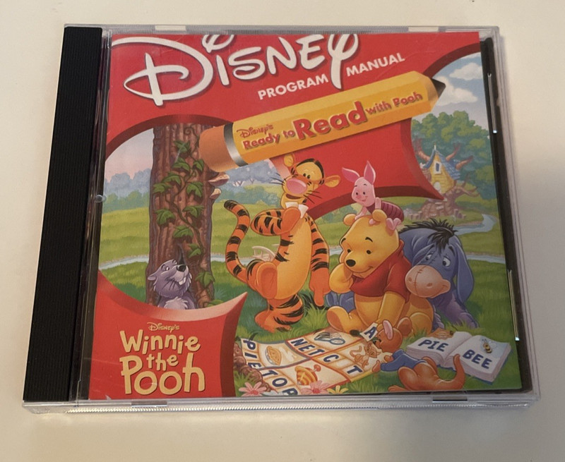 Disney Winnie the Pooh Ready to Read PC CD-ROM Kids Learning Game