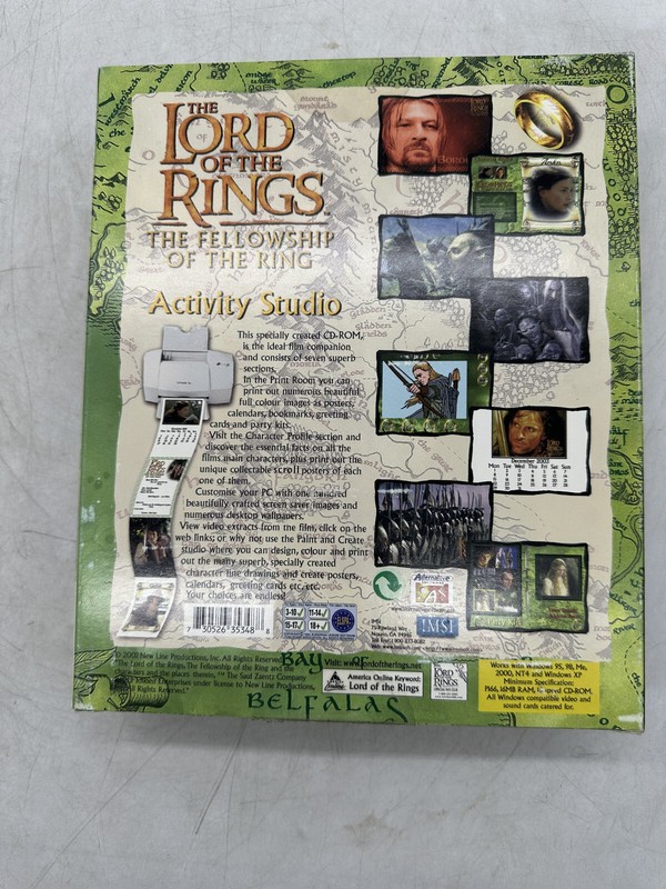 IMSI/Design The Lord of the Rings The Fellowship of the Ring Activity Studio NEW gallery