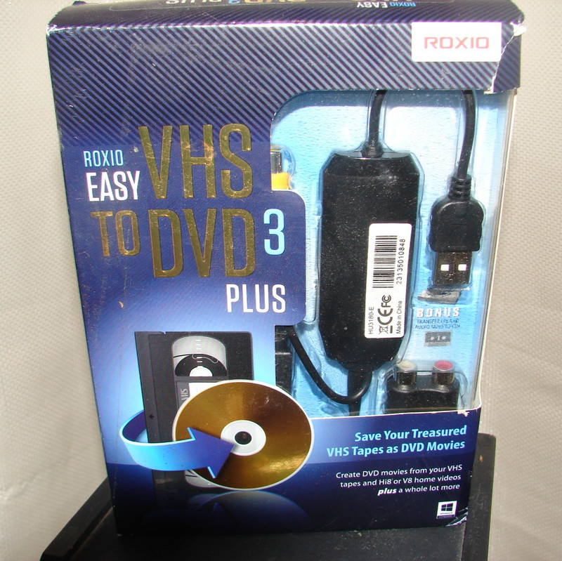 NEW Roxio Easy VHS to DVD 3 Plus Converter – 251000 cheap shipping.