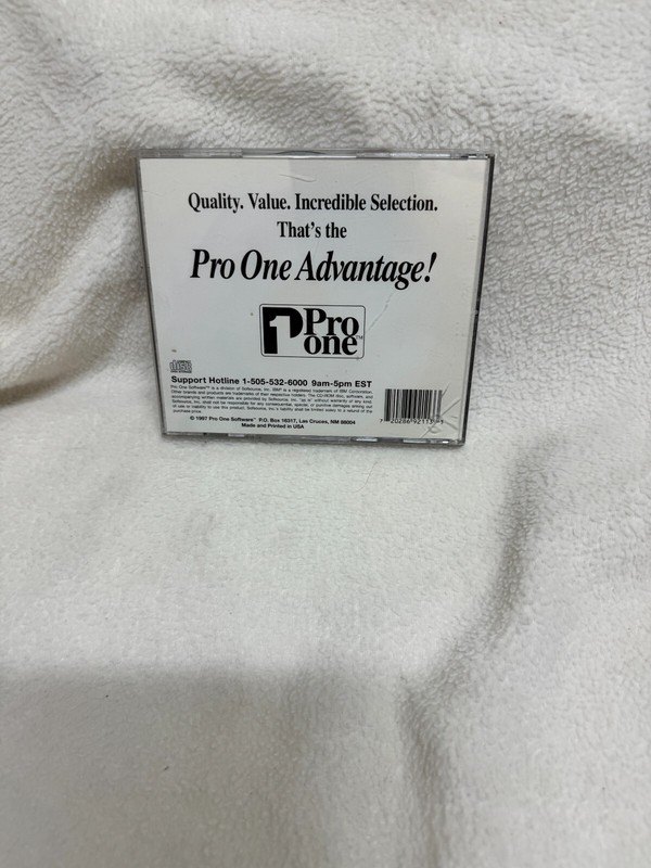 Pro One Multimedia Spanish - 1997 USED CD & JEWEL CASE IN VERY GOOD CONDITION!!!