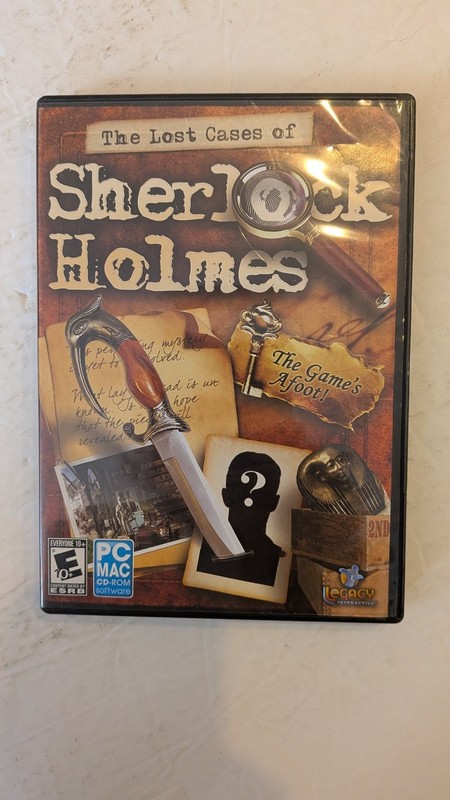 Legacy Interactive The Lost Cases of Sherlock Holmes PC MAC CD-ROM Game