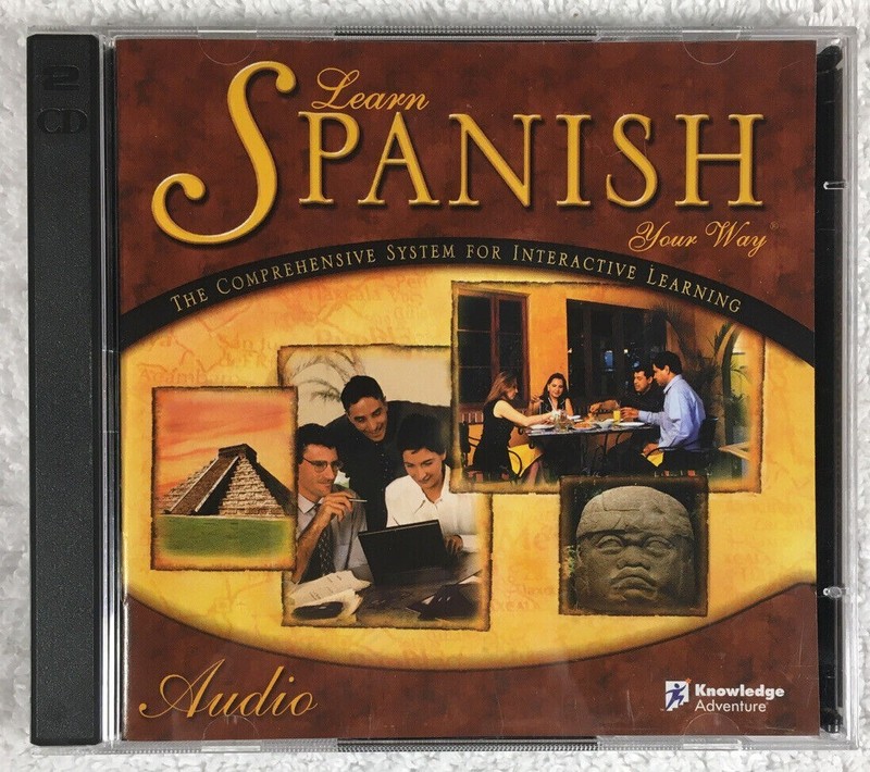 Learn Spanish Your Way (2 CD SET) 1 Conversation & 1 MUSIC (KNOWLEDGE ADVENTURE)