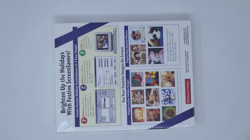 My Holiday Screensaver PC Software MySoftware CD-ROM WIN95/98/NT NEW SEALED gallery