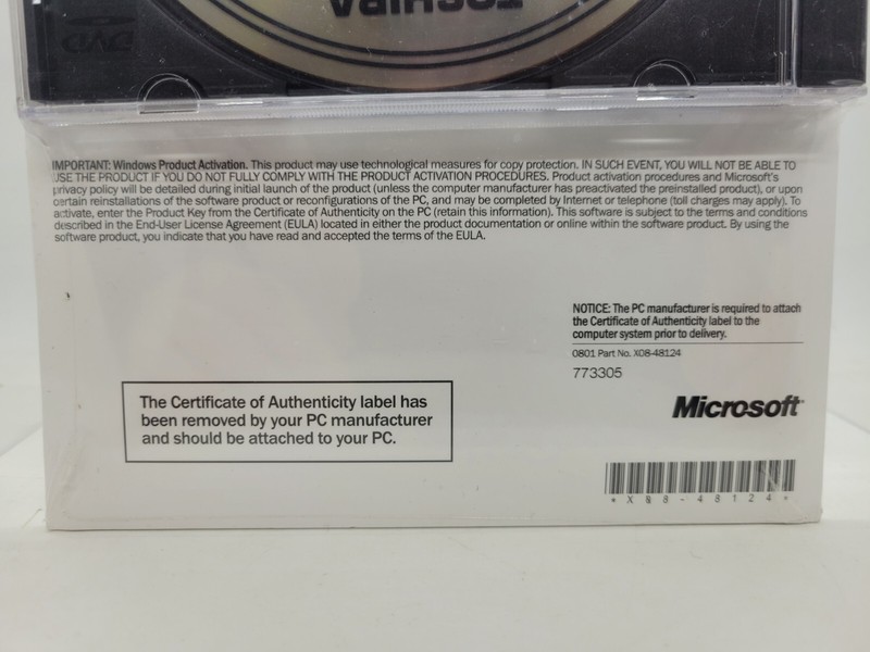 Microsoft Windows XP Professional For Distribution With Toshiba PC only. New! gallery