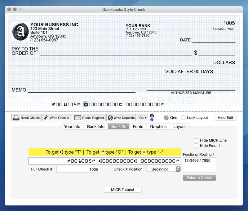 Windows & Mac Check Printing Software gallery