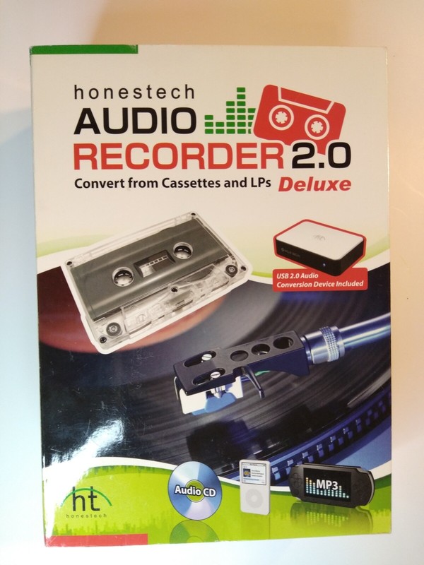 Honestech Audio Recorder 2.0 Deluxe (new/sealed)
