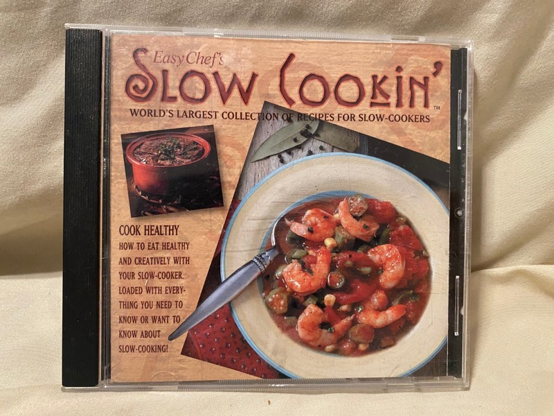 Easy Chefs Slow Cookin CD Worlds Largest Slow-Cooker Recipe Collection 2005