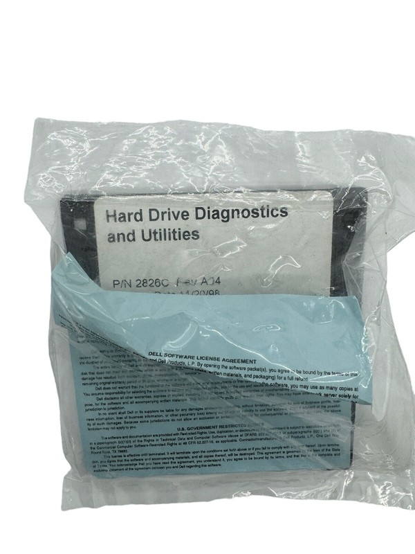 Dell Hard Drive Diagnostics & Utilities Floppy Disk P/N 04146C Rev A04 11/20/98 gallery