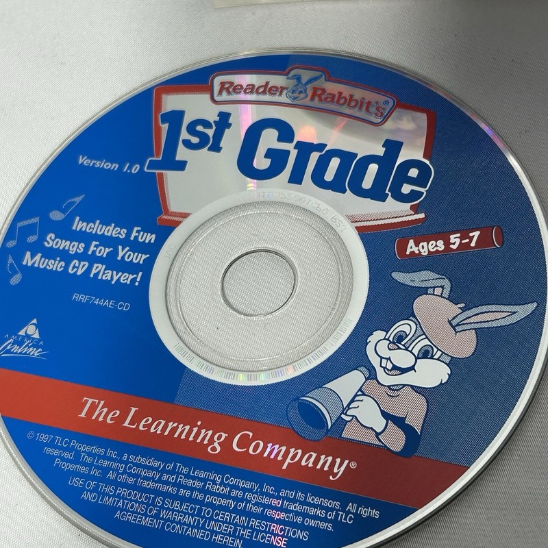 Math Workshop Deluxe PC MAC WIN Reader Rabbit 1st Grade Game Educational CD-ROM gallery