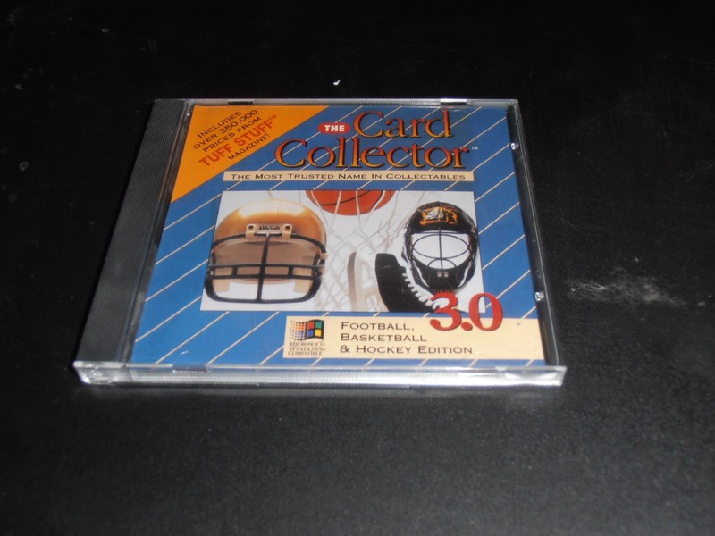 The Card Collector 3.0 Multiple Edition (PC, 1996) With Original Case