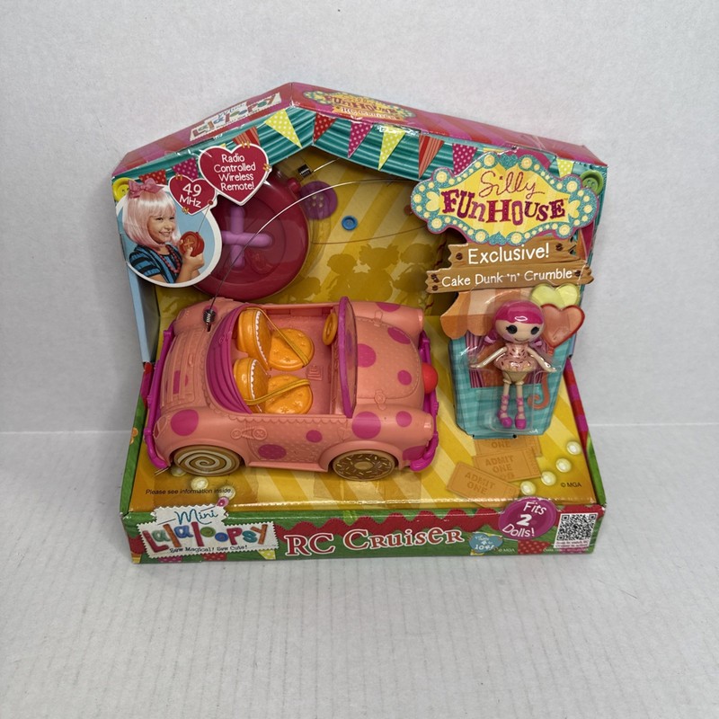 Lalaloopsy Mini RC Cruiser Car Exclusive Doll Cake Dunk n Crumble NEW SEALED