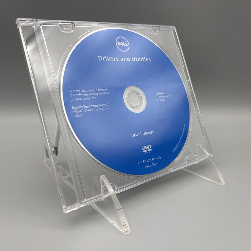 2012 Dell Inspiron Drivers And Utilities DVD 3WJG9 M4040 M5040 N4050 N5040 N5050 gallery