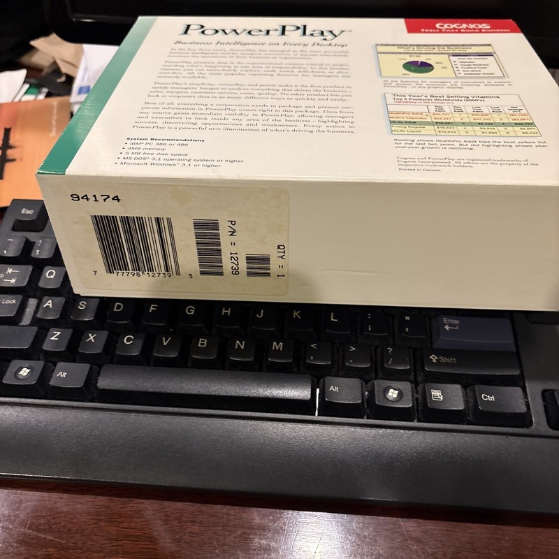 AWESOME BRAND NEW SEALED Cognos PowerPlay software. Used To Be $3500. gallery