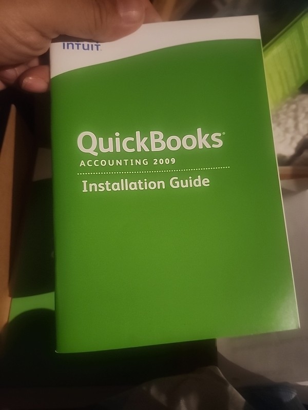 Intuit QuickBooks Accounting Pro 2009 for Win XP Vista gallery