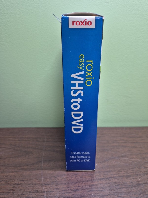 Roxio Easy VHS to DVD (Windows) Create DVD Movies VHS, Hi8 & V8 Open Box Read gallery