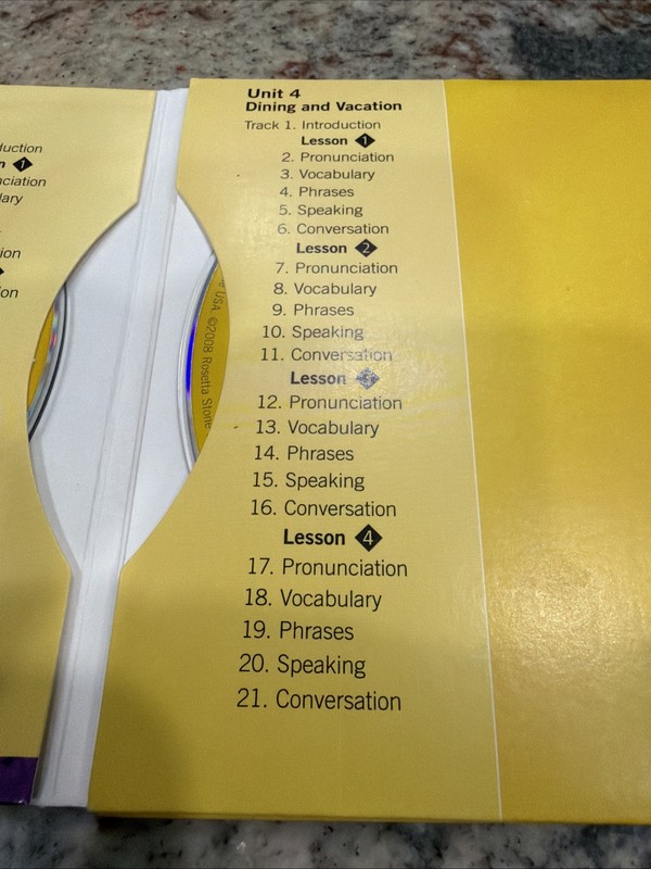 Rosetta Stone Italian Version 3 Level 2 Language Learning Software 4 CDs gallery