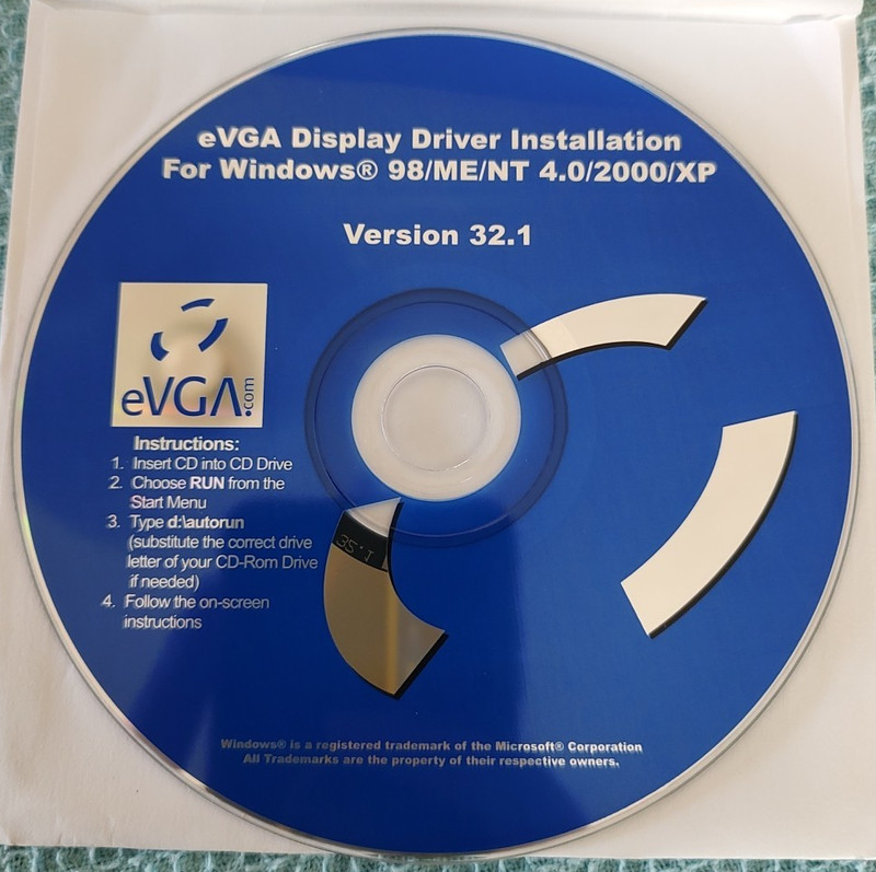 eVGA Display Driver Installation Version 32.1 Windows 98/SE/ME/NT – 4.0/2000/XP