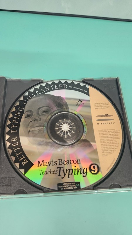 Mavis Beacon Teaches Typing 9 CD ROM Vintage Windows mindscape gallery