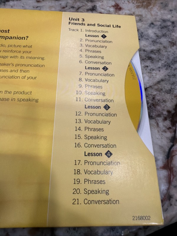 Rosetta Stone Italian Version 3 Level 2 Language Learning Software 4 CDs gallery