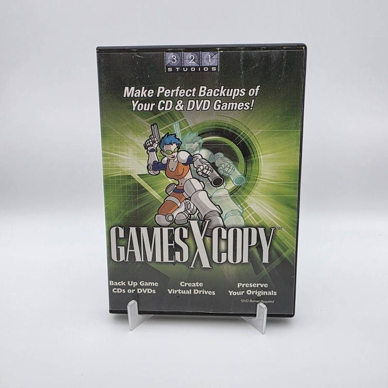 321studios Games X Copy for CD and DVD / PC / Windows - Collectible