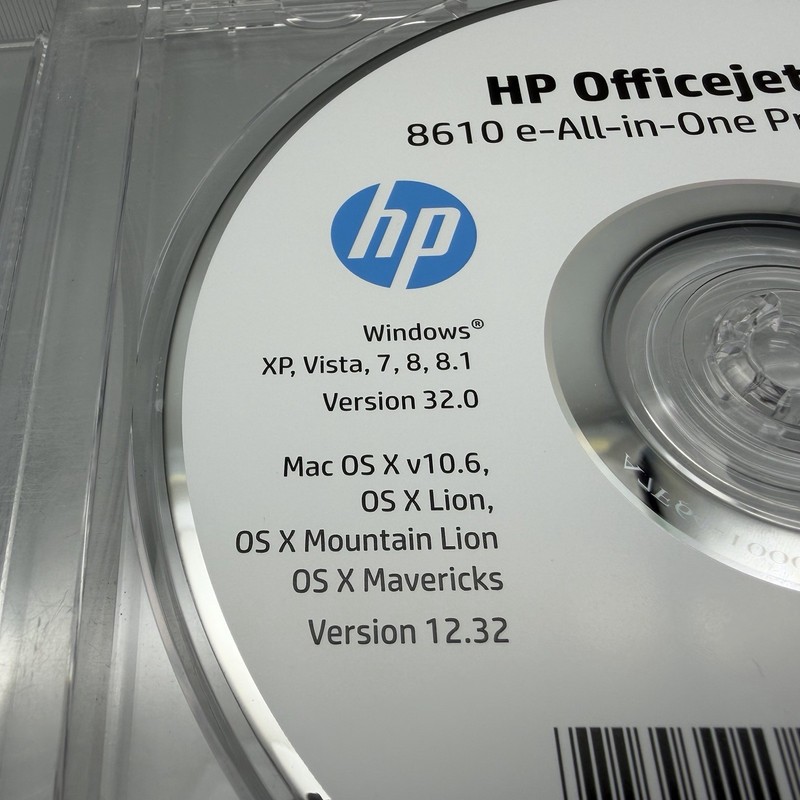 HP Officejet Pro 8610 e-All-in-One Printer Series Drivers & Software DISC ONLY gallery