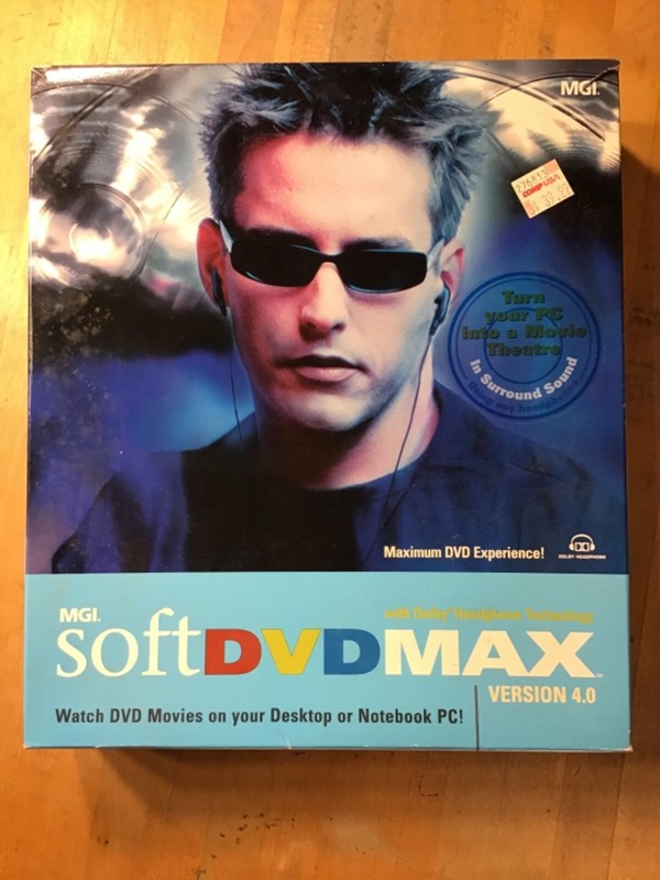 MGI Soft DVDMAX Version 4.0, Web & PC, CD-ROM Watch DVD’s On Desktop Software