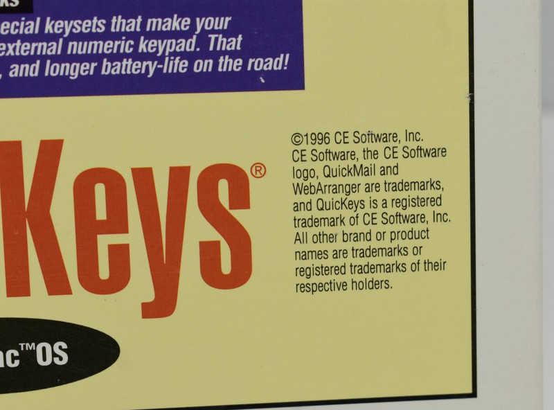 QuickKeys 3.5 Automate Your Mac Add-On Graphics 1996 Application for Macintosh gallery
