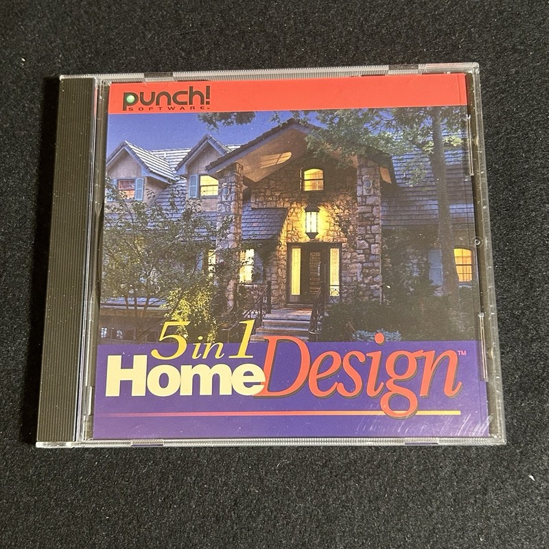 PC Software Punch 5 In 1 Home Design