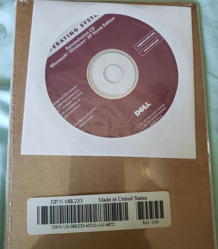 Vintage Dell Dimension 2001-2002 PC Microsoft Reinstallation Software Lot Pack gallery