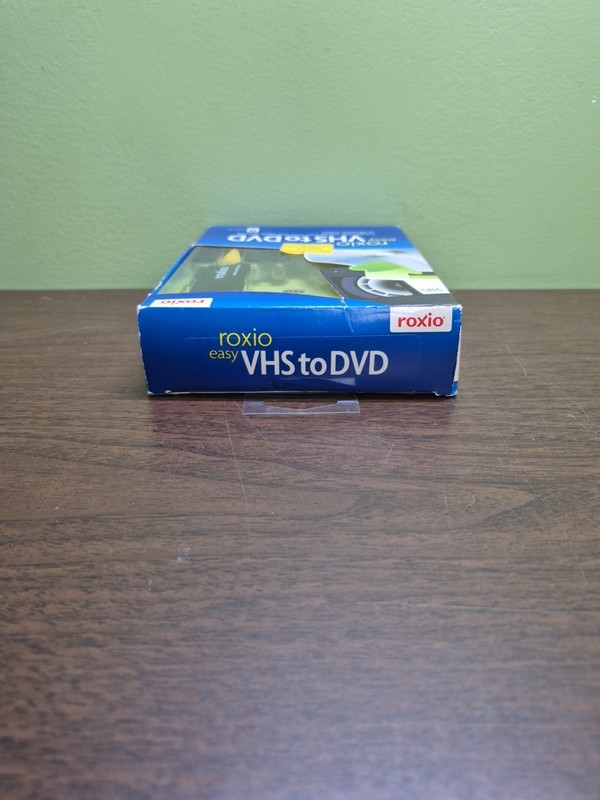 Roxio Easy VHS to DVD (Windows) Create DVD Movies VHS, Hi8 & V8 Open Box Read gallery