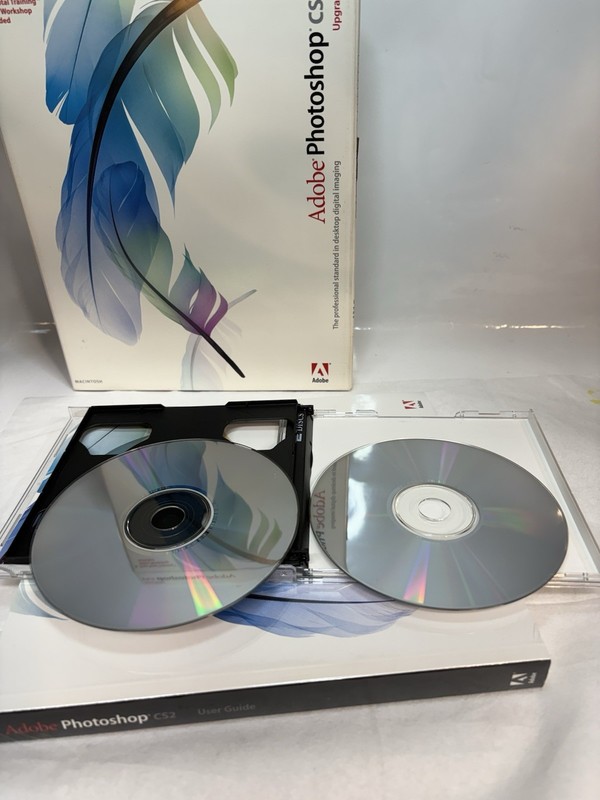 Adobe PhotoShop CS2 Upgrade Mac OS w/ Training Video & User Guide gallery
