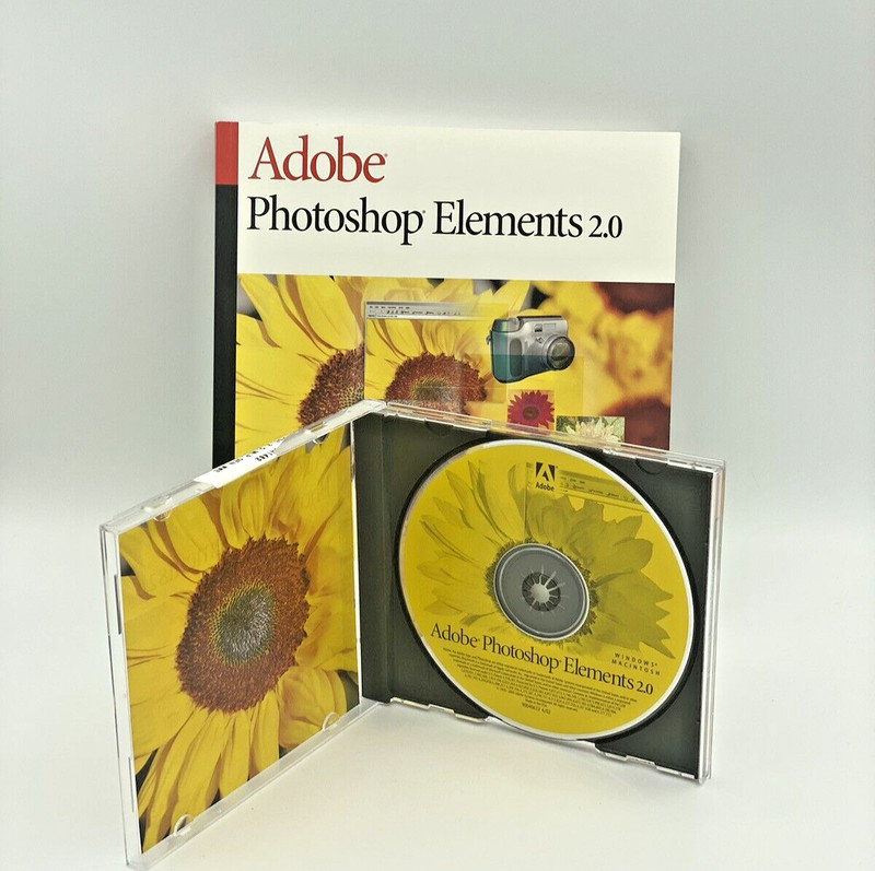 Adobe Photoshop Elements 2.0 CD + User Manual Windows / Macintosh Versions gallery